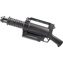 Well Pro M-Lok Chainsaw Electric Rotating Micro M134 Gatling Mini Vulcan Aeg Airsoft Tüfek