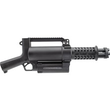 Well Pro M-Lok Chainsaw Electric Rotating Micro M134 Gatling Mini Vulcan Aeg Airsoft Tüfek