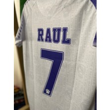 Rodak Spor Real Madrid 1996/1997 Raul Retro Forması Yakalı Nostaji