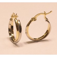 Güler Kuyumculuk 14 Ayar Altın Halka Küpe