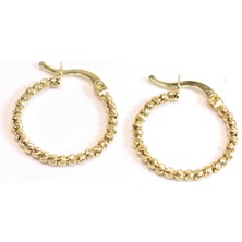 Güler Kuyumculuk Altın Dorika Halka Küpe