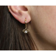 Güler Kuyumculuk Taşlı Göz Küpe