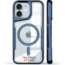 Deppo Trend iPhone 11 Uyumlu Kılıf Mat Renkli Magsafe Kamera Çıkıntılı Slim Koruyucu Ince Silikon Kapak