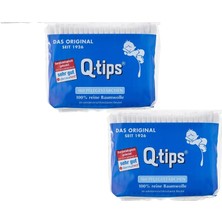 Q-tips Kulak Temizleme Için Pamuklu Çubuk 2X160 Toplam 320 Adet