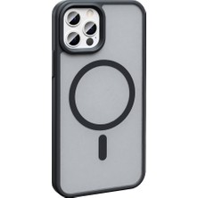 Vendas Apple iPhone 13 Pro Kılıf Magsafe Şarj Özellikli Mat Arka Yüzey Sio Kapak