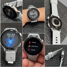 Tekno Trust 42 mm Gt3 Mini Uyumlu Akıllı Saat Yuvarlak Ekran Gt3 Mini Akıllı Saat 200-300 Mah Gümüş Ithalat