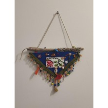 Duvar/kapı/balkon Süsü -Keçe/ığne Oyası/oya /kanaviçe /figür ve Boncuk Işlemeli / Nazarlık / Anahtar