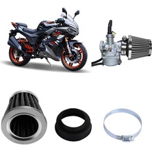 Monero Motosiklet Hava Filtresi 42MM/ 43MM/ 44MM/ Motor Girişi, Cg/cub/ Scooter/ Ybr
