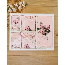Sitilin Kız Bebek Lüks Işlemeli Hastane Çıkışı 10 Lu Set STL11005