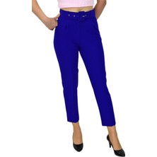 Woow Kadın Kemerli Bilek Pantolon BGL-ST03690