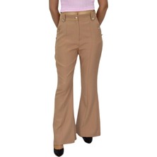 Woow Kadın Ispanyol Paça Pantolon BGL-ST03692