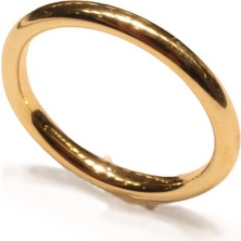 Güler Kuyumculuk 14 Ayar Altın Simit Model Bombeli Alyans