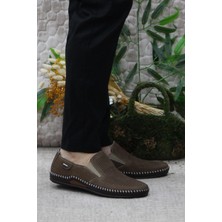 Mehmet Mete 030 Kahve Nubuk Deri Erkek Ayakkabı