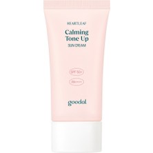 Goodal Heartleaf Calming Tone Up Sun Cream - Houttuynia Cordata Özlü Hibrit Filtreli Tone-Up Güneş Kremi SPF50+ Pa++++