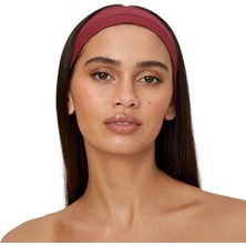 Salvia Dione 2' Li Spor Saç Bantları - Elastik Kaymaz İnce Saç Ter Kafa Bandı Bandana, Kadın & Erkek Koşu Fitness Yoga Pilates Makyaj Yüz Yıkama Atletik Egzersiz Saç Bandı Bordo
