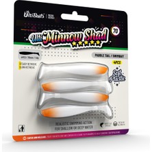 Ulti Baits Minnow Shad Silikon Balık Yem 70MM 1,6gr 4 Adet