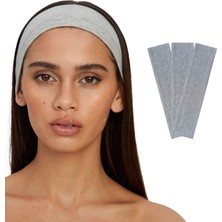 Salvia Dione 3'lü Spor Kadın Erkek Saç Bantları