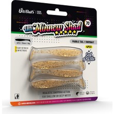 Ulti Baits Minnow Shad Silikon Balık Yem 70MM 1,6gr 4 Adet