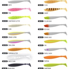 Ulti Baits Minnow Shad Silikon Balık Yem 70MM 1,6gr 4 Adet