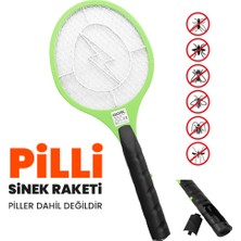 Güncel Çarşı Pilli Sinek Öldürücü Raket Elektrikli Sinek Raketi