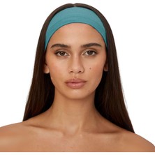 Salvia Dione 4'lü Spor Saç Bantları - Elastik Kaymaz İnce Saç Ter Kafa Bandı Bandana, Kadın & Erkek Koşu Fitness Yoga Pilates Makyaj Yüz Yıkama Atletik Egzersiz 4'lü Saç Bandı Seti Turkuaz