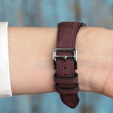 Onywatch 20MM Gerçek Nubuk Dana Derisi Kordon 20 mm Deri Kordon 20 mm Deri Kayış 20 mm Deri Saat Kordonu 20 mm Kordon