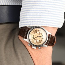 Onywatch 22 mm Gerçek Dana Derisi Kroko El Yapımı Kordon 22 mm Deri Kordon 22 mm Deri Kayış 22 mm Deri Saat Kordonu 22 mm Kordon