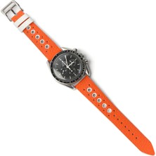 Onywatch 22 mm Gerçek Dana Derisi Rally El Yapımı Kordon 22 mm Deri Kordon 22 mm Deri Kayış 22 mm Deri Saat Kordonu 22 mm Kordon