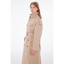 Tailor's Room Oversize Vintage Trençkot - Bej