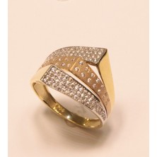 Güler Kuyumculuk Altın Taşlı  Yüzük