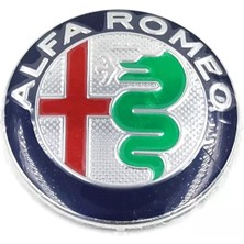 Alfa Romeo Ön Arka Logo 1 Takım Jant Logo 1 Adet Direksiyon Logo Takımı