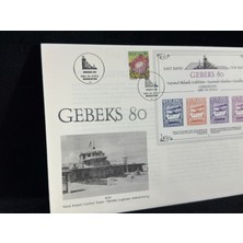 Ephemera 1980 South Africa First Day Cover Fdc Gebeks 80 National Philatelic Exhibition Güney Afrika Ilk Gün Zarfı