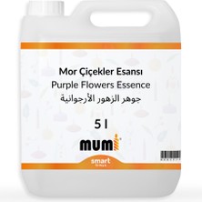 Mumi Mor Çiçekler Mum Esansı 5 Litre