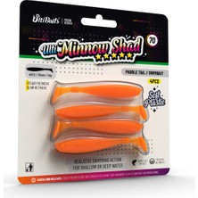 Ulti Baits Minnow Shad Silikon Balık Yem 70MM 1,6gr 4 Adet