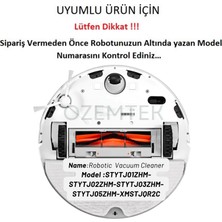 Ozemtek Xiaomi Mijia 1c (STYTJ01ZHM / Dreame F9 / STYTJ02ZHM / STYTJ03ZHM) Uyumlu Robot Süpürge Seti-6 Parça