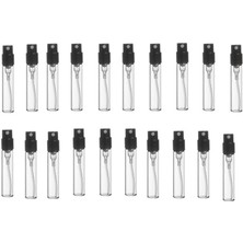 Elito Şeffaf Cam Şişe Tester Parfüm Şişesi 3 ml 10 Adet