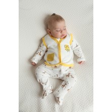 Lorasina Baby Pamuklu Civciv Unisex Bebek Yelek