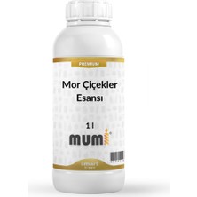 Mumi Premium Mor Çiçekler Mum Esansı 1 Litre