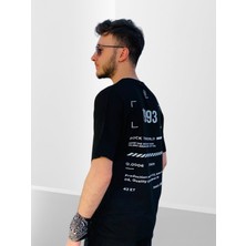 Zy Khan 1993 Sırt Baskılı Oversize T-Shirt