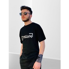 Zy Khan 1993 Sırt Baskılı Oversize T-Shirt