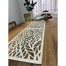 Eha Lazer Ağaç Desenli Zarif Runner