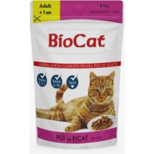 Karışık Soslu Kedi Yaş Maması Kedi Pounch 100 gr x 5 Adet