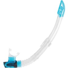 Cressi Gamma Yetişkin Şnorkel Clear-Blue-Black