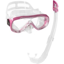 Cressi Onda-Mexico Yetişkin Maske Şnorkel Seti Pembe