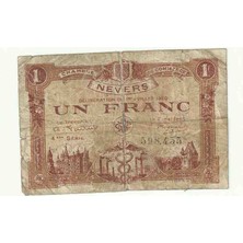 Fransa 1920 Yılı 1 Frank Hâliyle