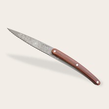 Deejo 2 Deejo Paring Knives, Olive And Coral Wood / Blossom