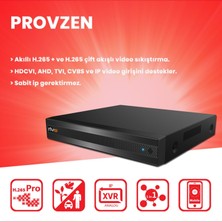 Provzen Rv Dahua 5 Kamera Fullhd Güvenlik Kamerası Set 1tb HDD