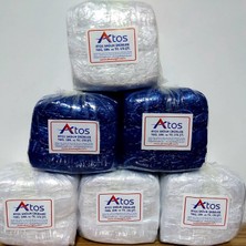 Atos Tekkullanımlık Galoş Beyaz (12paket)