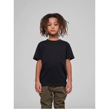 Çocukça Giy Çocukçagiy Düz Renk Basic Unisex Çocuk T-Shirt