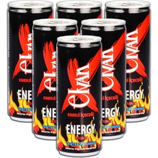 Elvan Enerji Içeceği 250 ml x 6’lı Paket